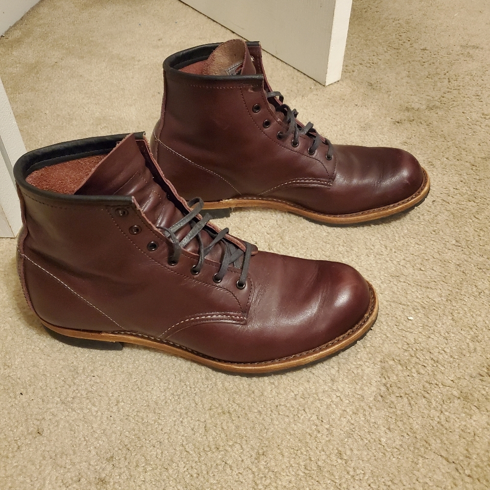 Red wing heritage beckham 9011